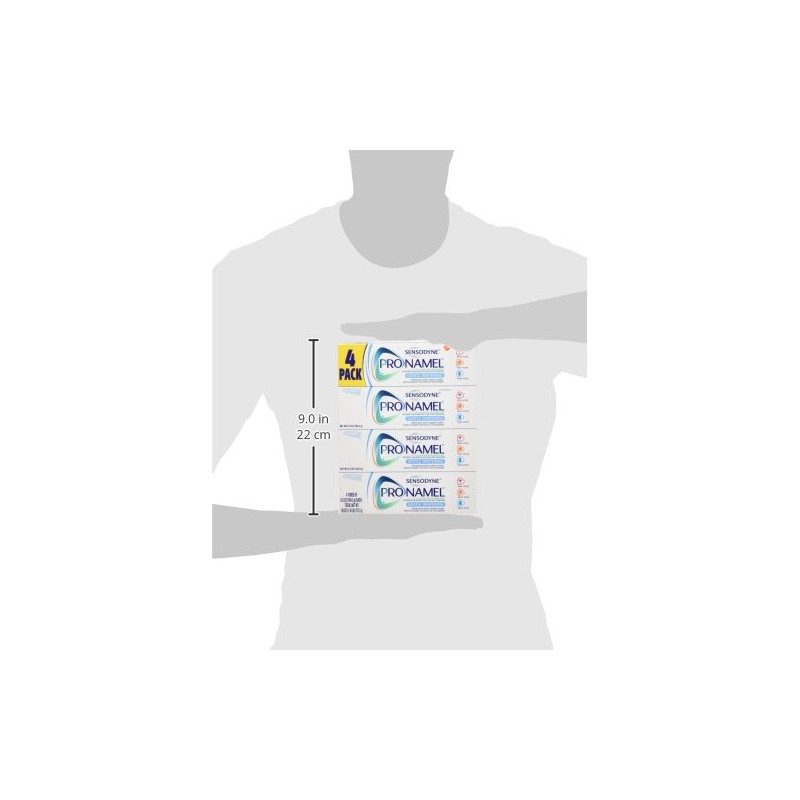Sensodyne Pronamel Gentle Whitening Toothpaste 4 Pack / 6.5oz Large