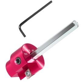 PPR100 PVC Pipe Reamer 1-Inch Head with 1/4-Inch Hex Shaft compatible with Standard 1/2" Drills, Plastic Pipe Fitting Reamer Plumbing Tool for SCH40 PVC, ABS, CPVC Socket Saver