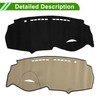 HOPESPANNER Dashboard Mat Insight 2009-2014 for Honda Insight Car Dashboard