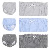Garrow Panties, All Patterns, 3-Piece Set, 100% Cotton, Girls, stripes