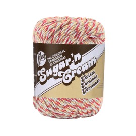 Lily Sugar 'N Cream Twists - Ovillo de Lana, Barnboard Twist, 88.72 mililitros, 1, 1