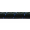 Vibrant 11986B -6 AN Two-Tone Black/Blue Nylon Braided Flex Hose