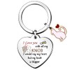 Wife Key Chains Ring Women Girlfriend Valentines Day Soulmate Birthday