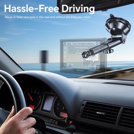 Replacement Suction Cup for Garmin,Replacement GPS Dash Ball Mount GPS Holder for Car Dash,17mm Ball Joint Suction Cup with Adhesive Mounting Disk for Phone Mount Holder, Magnetic Mount, Windshield