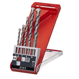 KWB Masonry Drill Bit Set 5/8-Piece ISO 5468 0395 – 00