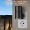 HOTUT Night Light Socket with Twilight Sensor, Pack of 2
