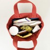Rootote Round Bottom Solid Small Tote Bag SN Deli Recycled