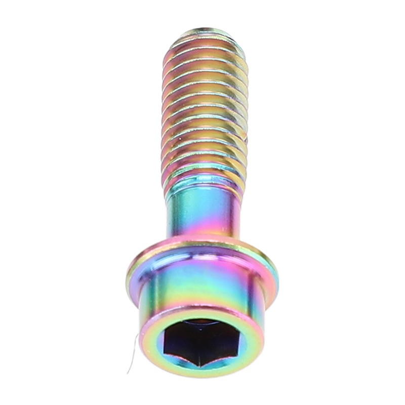 6PCS Bicycle Stem Bolt M5 X 16mm Titanium Alloy Waterproof