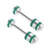 2-Pack Oil Diverter Barbell 6061-T6 Aluminum Alloy for GM Gen