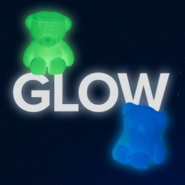 Polymaker Panchroma Glow PLA Filament Glow Green 1.75mm, Glow in The Dark 3D Printing Filament, 3D Printer PLA Filament, Fit Most FDM 3D Printers, 1kg Spool (2.2lbs)