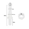 VGOL Plastic Pagoda Connector 6mm Straight Plug Plastic Barbed Wire