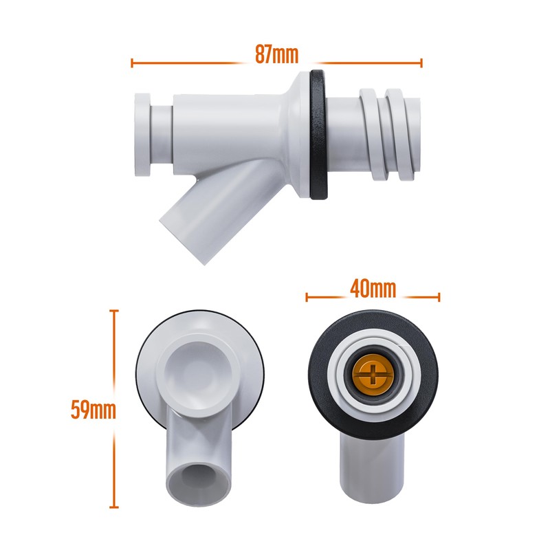 Galvanox Spigot Drain Plug Designed for Yeti Tundra Coolers and