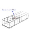 eS³kube 8 Slots ACRYLIC Compact Holder Powder Eye Shadow Blush
