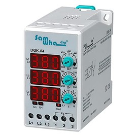 DAHSLNWKN DGK-04 Digital Three Phase Overvoltage & Undervoltage Protection Relay Voltage Seting Relay