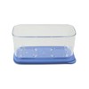 Tupperware Fridge Clear Mates 460ml Clear Blue Fresh Tower Can