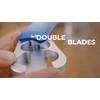 EQUADOSE Pill Splitter with Precision Aluminum Blades, Safely and Cleanly