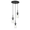 Linea di Liara Effimero 3-Light Cluster Pendant Lights Stairwell Lighting