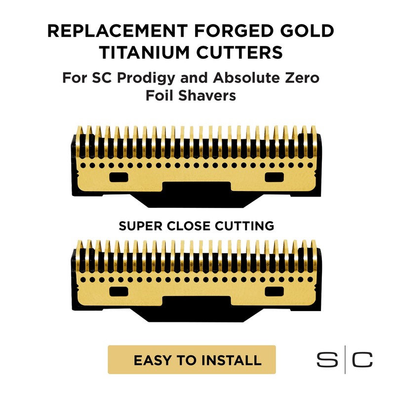StyleCraft Gold Replacement Cutters fit Absolute Zero and Wireless Prodigy