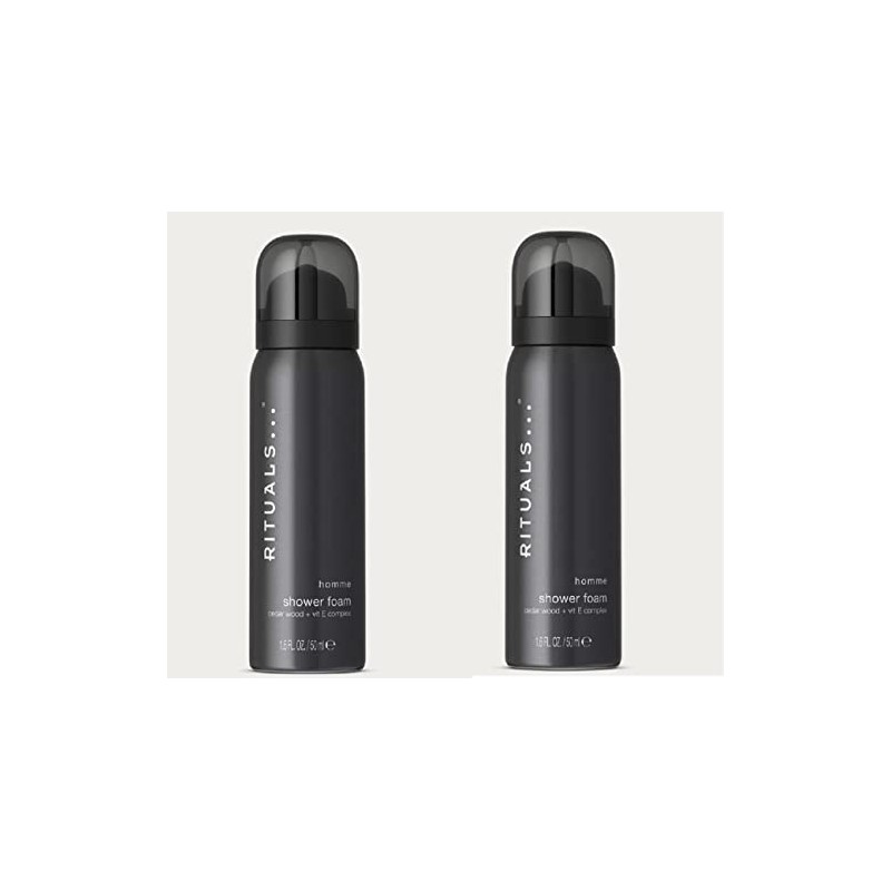 Rituals men Homme Foaming Shower Gel Cedar Wood Vitamin E