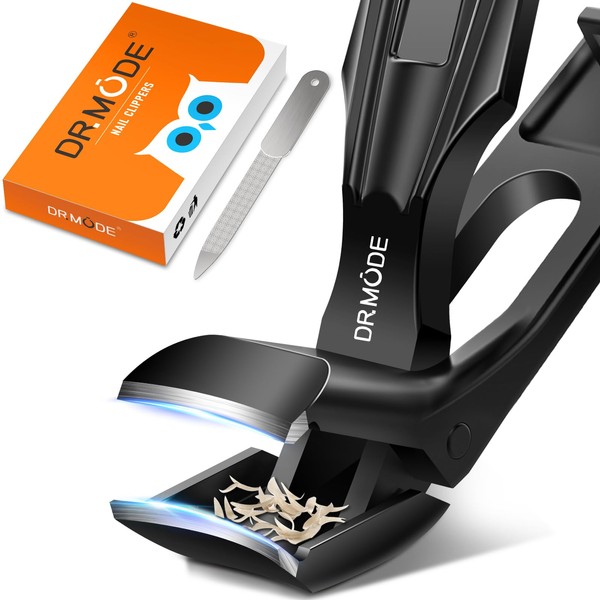 Toenail Clippers for Seniors Thick Toenails, Upgrade Angled Head Large