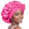Silk Single-Layer Hair Bonnet - Breathable Design for Your Hair