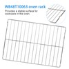WB48T10063 AP4538468 Oven Rack Replacement 24x17 Inch Compatible with GE