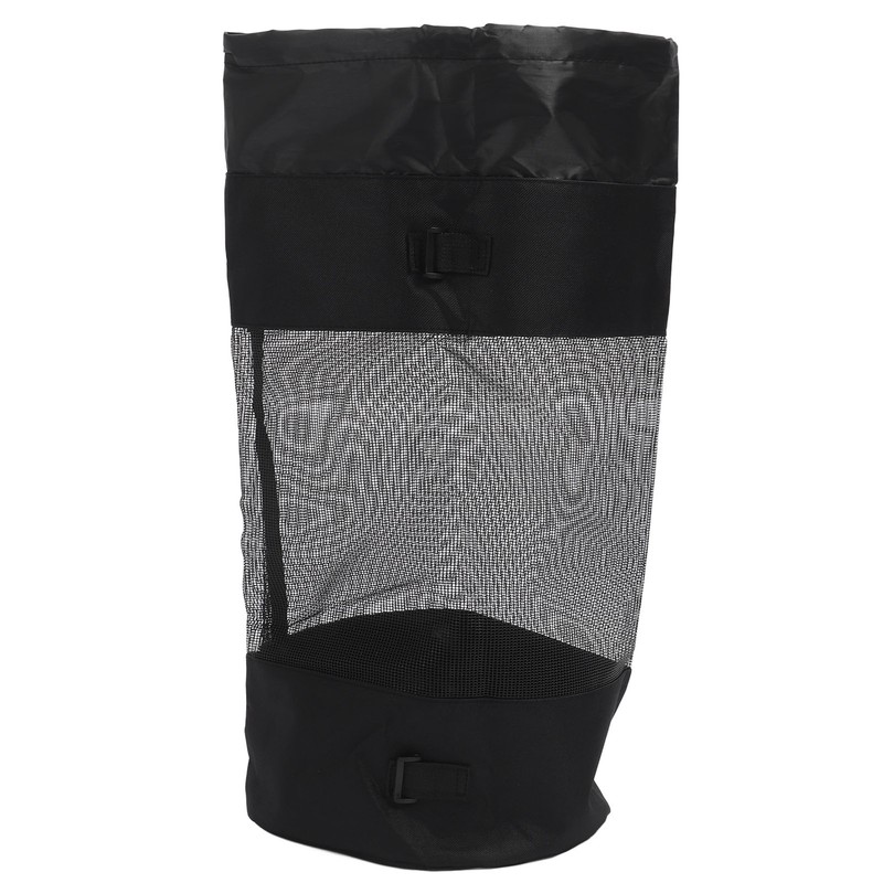 Boat Trash Can Large Capacity Easy to Use Hoop Mesh