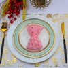Snowkingdom 2PCS 108inchs Gold Table Runner, Sequin Glitter Foil Metallic