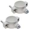 sunnates 2 Pack Drain Saddle Valve with 1/4" Quick Connection