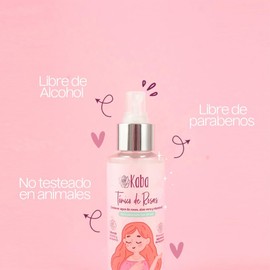 Tónico facial de rosas Kaba - limpia, hidrata y suaviza tu piel. Tonifica tu piel