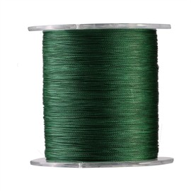Alomejor Fishing Line 300M 4 Strands Braided Super Strong Multifilament Fishing Line 9 Sizes Green (1.5-Green)