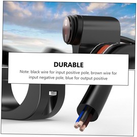 Ciieeo Motorbike Headlight Switch Aluminum Alloy Handlebar Emergency Light Control Button for Atvs Utvs Dirt Bikes Durable Design with High Grade Wire