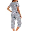 ENJOYNIGHT - Conjunto de pijama de algodón para mujer, con