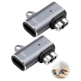 coalwop USB C Charging Adapter for Shokz Headphones 2 Pack Magnetic Charging Adapter for After Shokz Headphone Compatible with AfterShokz Aeropex As800, Shokz Openrun Pro Mini, Open Run S803, OpenComm