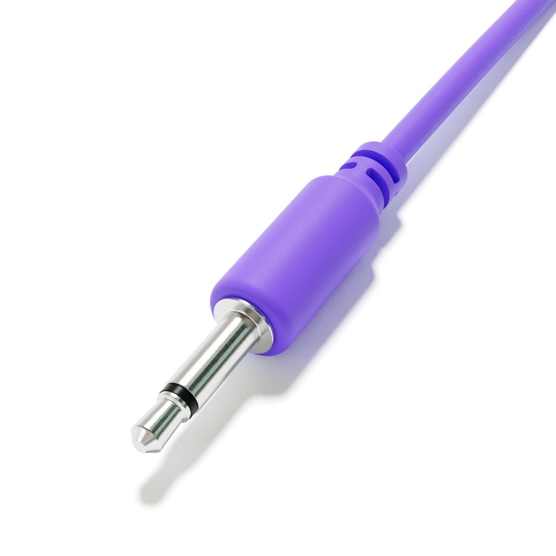 ExcelValley - 12-Pack - Mono Modular Patch Cables TS 3.5mm