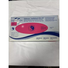 Patterson TactileGuard Ultra 3G 088-5723 Nitrile Exam Gloves 300 Box - Small
