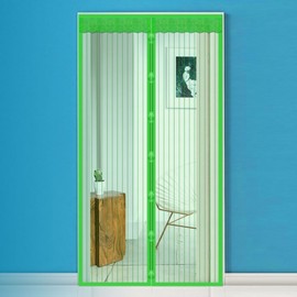 Magnetic Mosquito Net (Large) 100 x 210 cm Green / Room