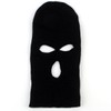 Black balaclava hat motorcycle winter gear / 검정 복면 모자 바이크 방한용품