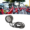Electric Bike Headlight Waterproof 12‑72V Cycling Horn Front Light with