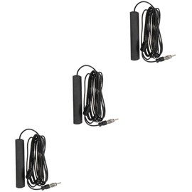 Gatuida 3pcs Car Windshield Fm Antenna Patch Vehicle Radio Aerial for Enhanced Signal Reception Easy Installation for Cars Trucks and Boats