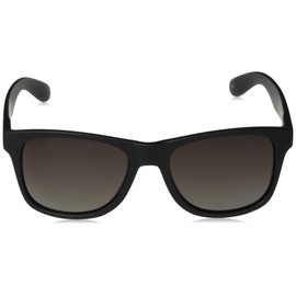 Slasher 1025 Unisex Sunglasses (Square) Fashionable Glasses, BK-SHP (Polarized Lenses)