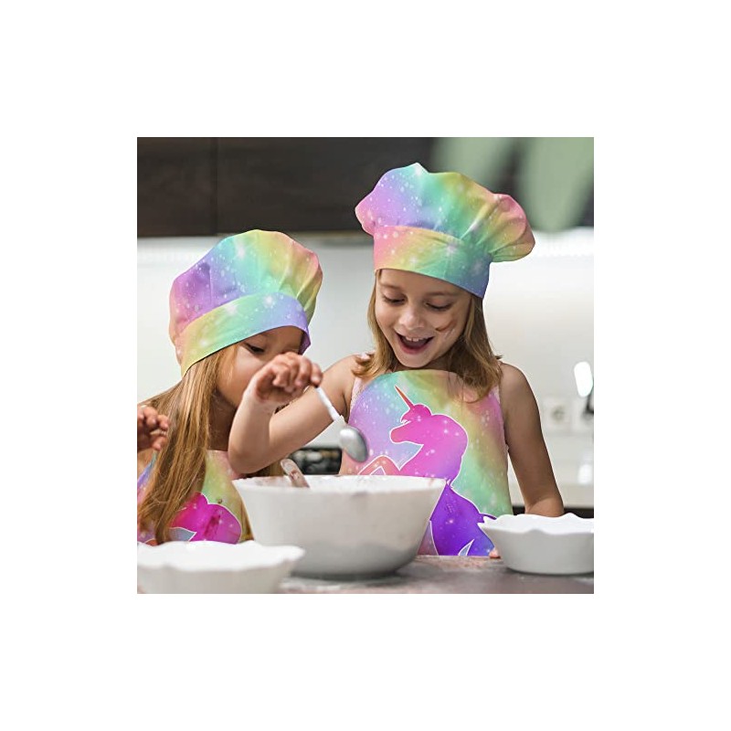 Chef Hat for Children with Professional Cooks Hats Baker for