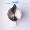 Milk Frothing Pitcher 500ml 304 Stainless Steel Milk Jug Beveled