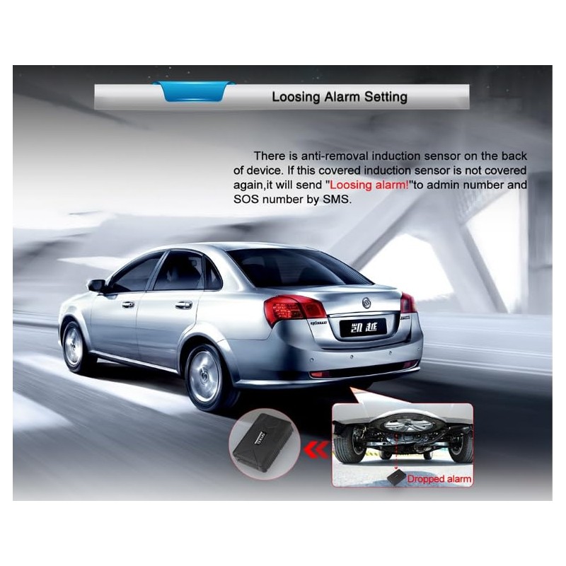 TKMARS 4G Auto GPS Tracker GPS Tracker Ohne Abo 7800mah