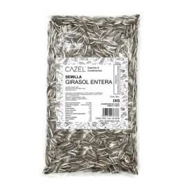 Semilla De Girasol Cruda Entera Con Cascara Natural 1kg