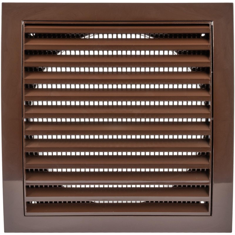Brown Exhaust Hood Vent 6'' Inch with Built-in Pest Guard