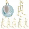 Gandeer 8 Pieces Tea Cup and Saucer Display Stand Holder