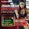 XtraBoost Creatine Gummies 5000mg Max Strength Creatine Monohydrate + B12