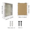 FramePro Shadow Box Seashell Collection White 12x16 Top Loading Display