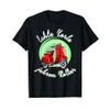 T-Shirt with German Text "Echte Kerle fahren Roller. For Hard